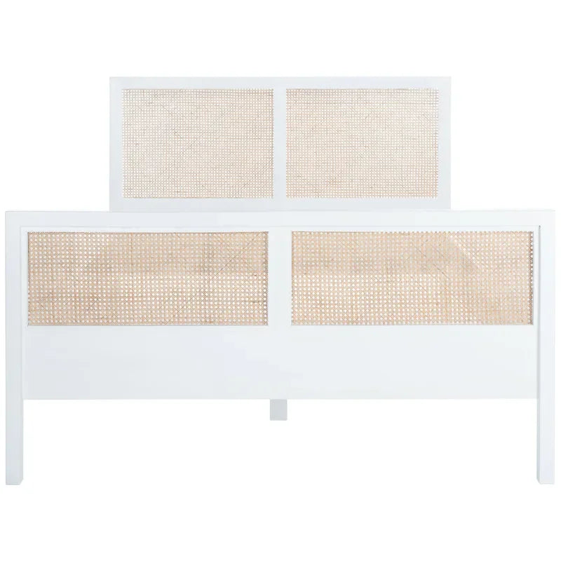 SAFAVIEH Ghyslaine Coastal Cane Bed