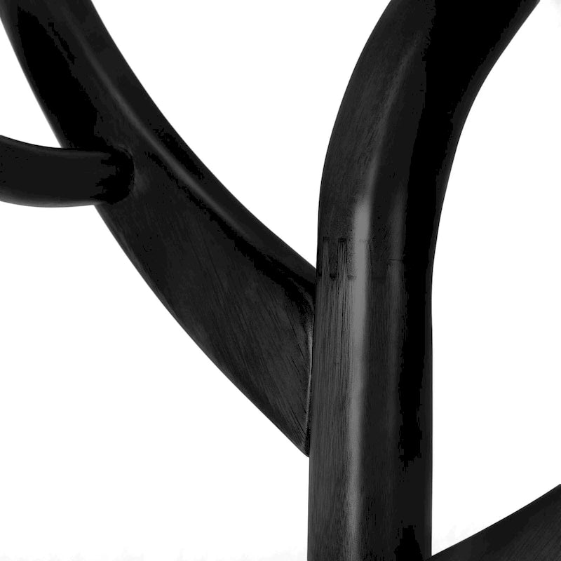 Tree-branch Rubberwood Freestanding Coat Rack with 8 Hooks - 24.5W x 70.87H