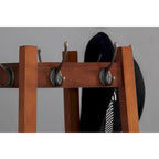 Roundhill Furniture Vassen 3-tier Storage Shelf Standing Coat Rack