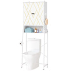 Moasis 67 Tall Toilet Storage Rack Over The Toilet with Metal Base