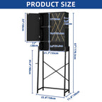 Moasis 67 Tall Toilet Storage Rack Over The Toilet with Metal Base