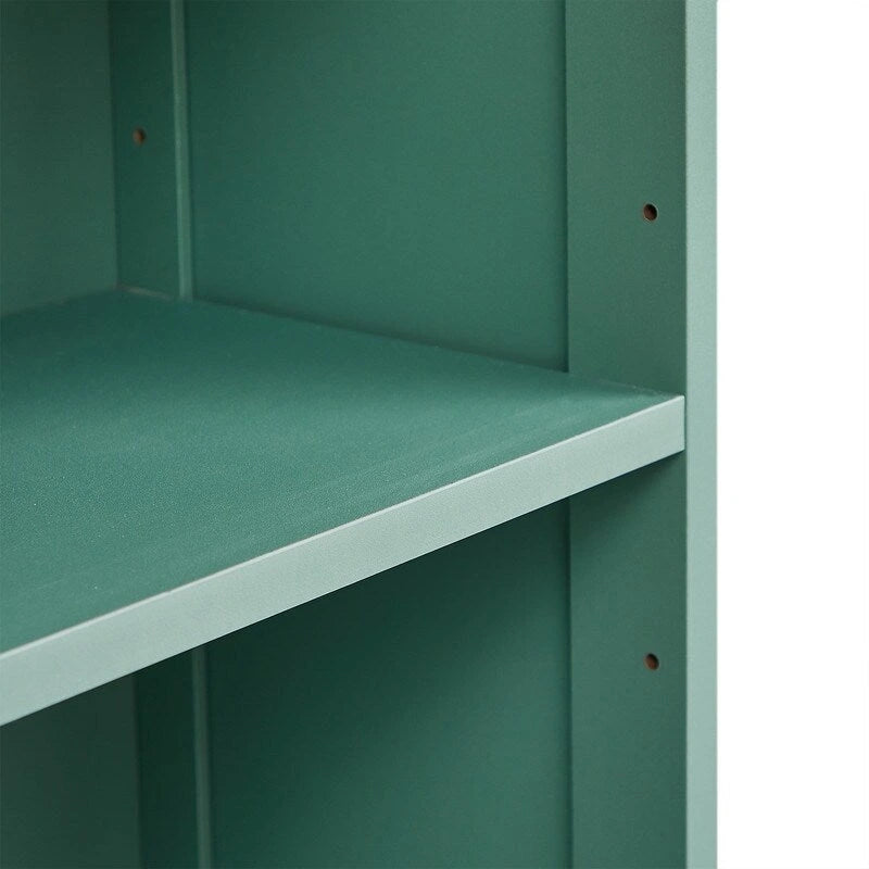 66 H Tall Bathroom Storage Cabinet with Drawer & Adjustable Shelves