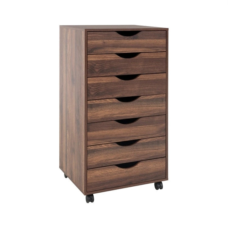 Office File Cabinets Wooden File Cabinets for Home Office Lateral File Cabinet File Cabinet Mobile Storage Drawer Cabinet - Grey