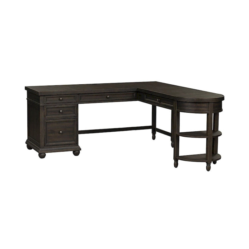 Harvest Home Chalkboard Opt L Shaped Desk Set