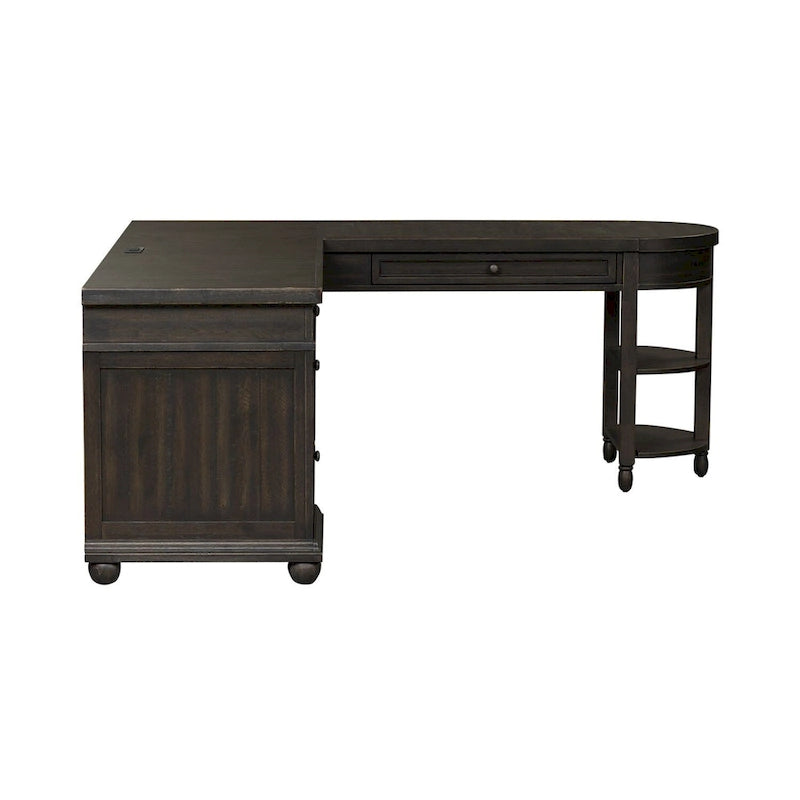 Harvest Home Chalkboard Opt L Shaped Desk Set