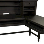 Harvest Home Chalkboard Opt L Shaped Desk Set