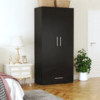 South Shore 2Door Wardrobe Armoire with Storage Drawer and hanging rod