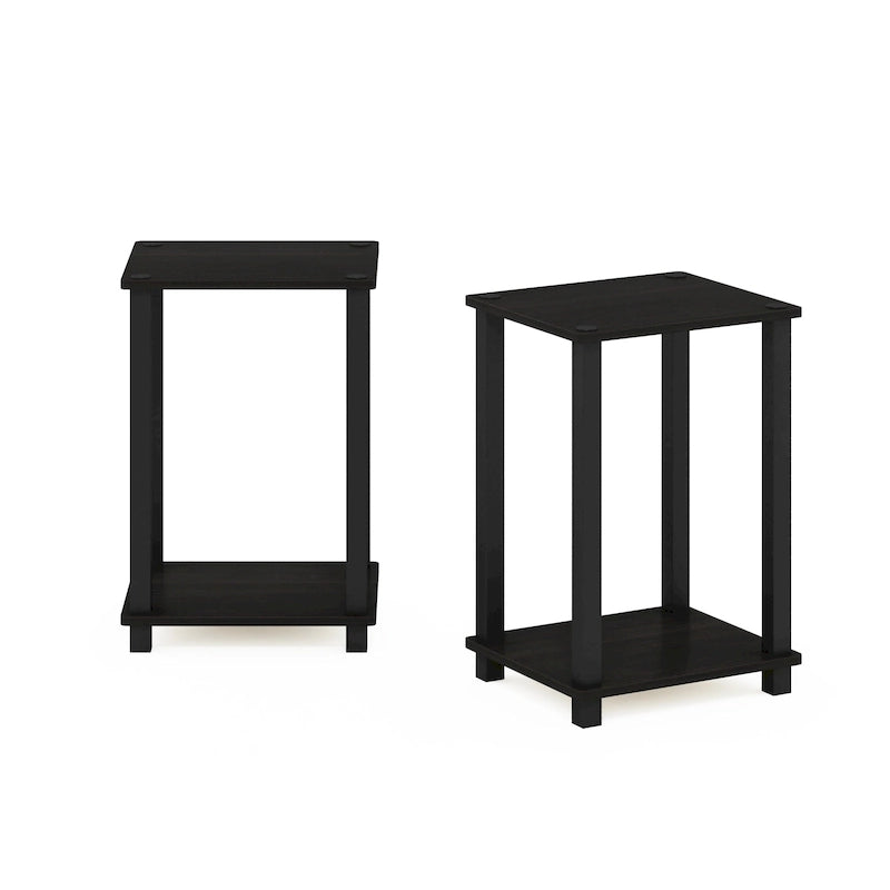 Furinno Simplistic End Table, Small, Set of 2