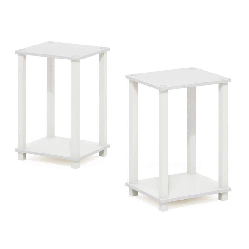 Furinno Simplistic End Table, Small, Set of 2