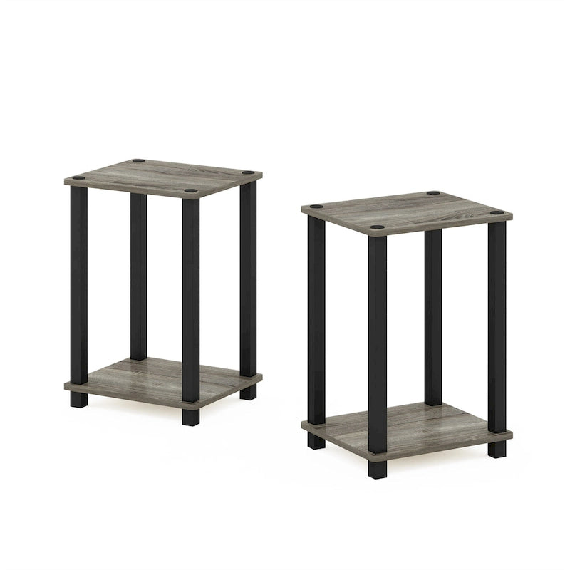 Furinno Simplistic End Table, Small, Set of 2