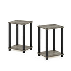 Furinno Simplistic End Table, Small, Set of 2