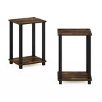 Furinno Simplistic End Table, Small, Set of 2