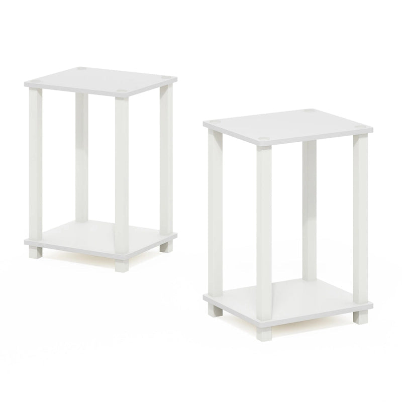 Furinno Simplistic End Table, Small, Set of 2