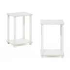 Furinno Simplistic End Table, Small, Set of 2