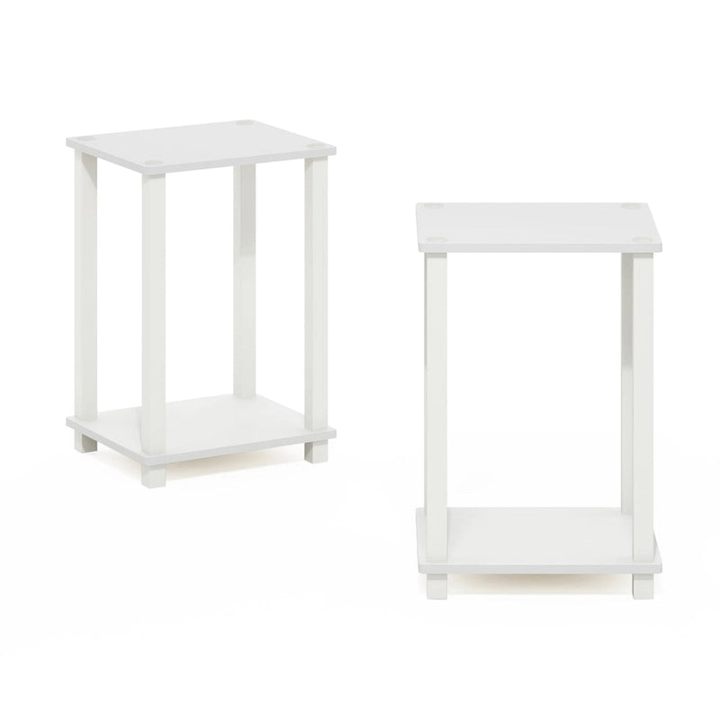 Furinno Simplistic End Table, Small, Set of 2