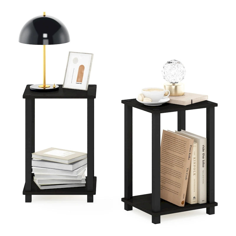 Furinno Simplistic End Table, Small, Set of 2