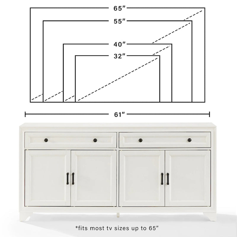 Crosley Tara Sideboard - 15x61x29.63