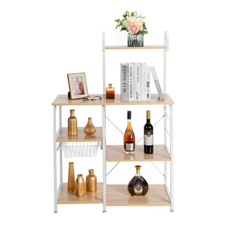Kitchen Baker's Rack Utility 4-tier Microwave Stand