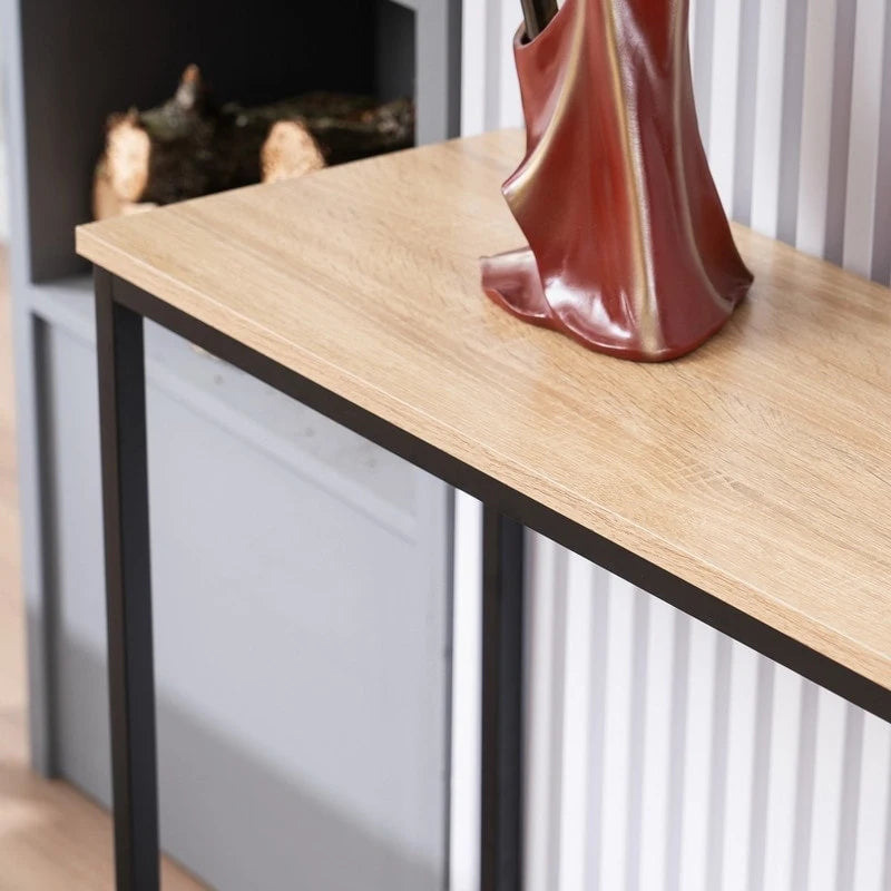 Industrial Metal/ MDF Modern Console/ Sofa Table