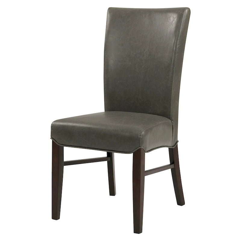 Milton Bonded Leather Dining Chairs (Set of 2) - na