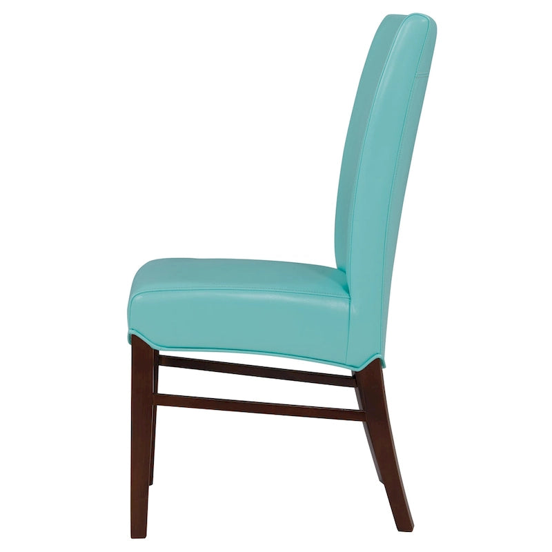 Milton Bonded Leather Dining Chairs (Set of 2) - na