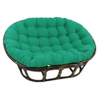 65-inch by 48-inch Solid Twill Double Papasan Cushion (Cushion Only)