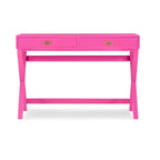Poppy Rectangular Writing Desk with Storage