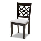 Modern and Contemporary Fabric 4-Piece Dining Chair Set
