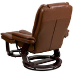 Contemporary LeatherSoft Recliner
