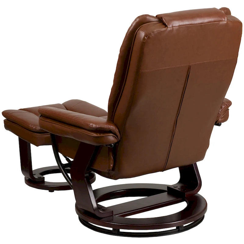 Contemporary LeatherSoft Recliner