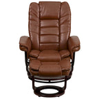 Contemporary LeatherSoft Recliner