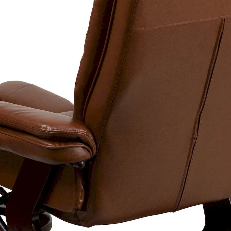 Contemporary LeatherSoft Recliner