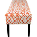 Kaya Noah Button Tufted Upholstered Long Bench
