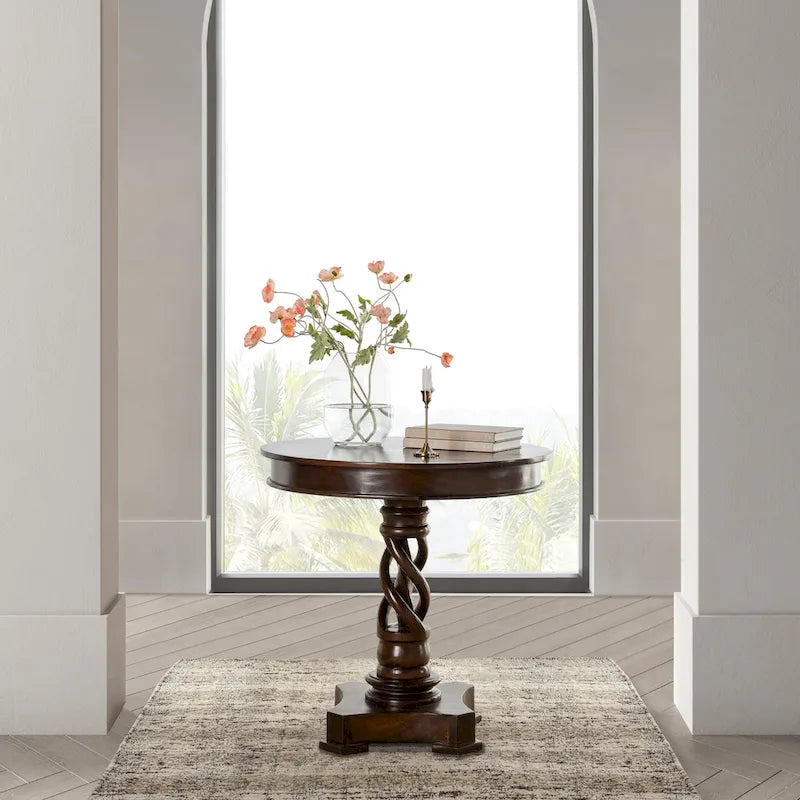 Bella 30 inch Round Table by Kosas Home