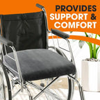 Cheer Collection Ultra Supportive Memory Foam Extra-Large Seat Cushion