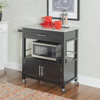 Porch & Den Bigelow Classic Mobile Kitchen Cart