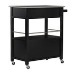 Porch & Den Bigelow Classic Mobile Kitchen Cart