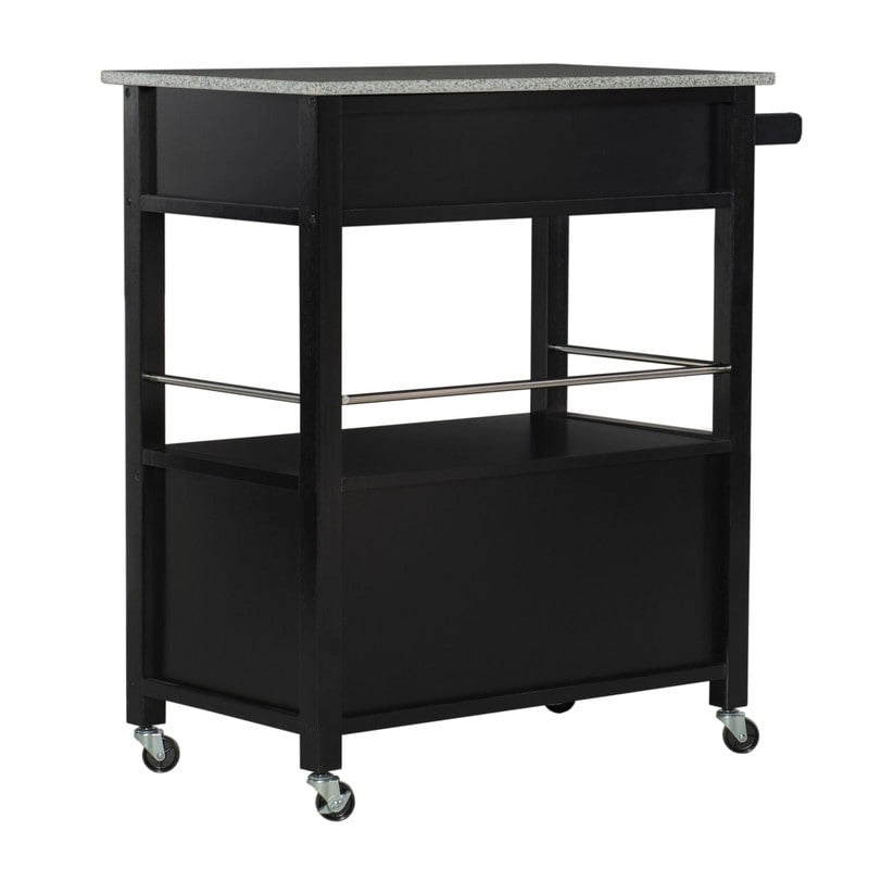 Porch & Den Bigelow Classic Mobile Kitchen Cart