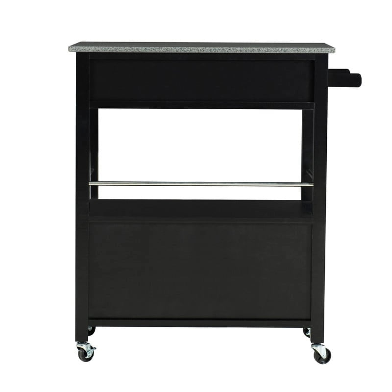 Porch & Den Bigelow Classic Mobile Kitchen Cart