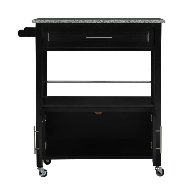 Porch & Den Bigelow Classic Mobile Kitchen Cart