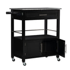 Porch & Den Bigelow Classic Mobile Kitchen Cart