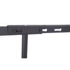7-Leg Heavy Duty Queen Bed Frame with Center Support & Locking Wheel