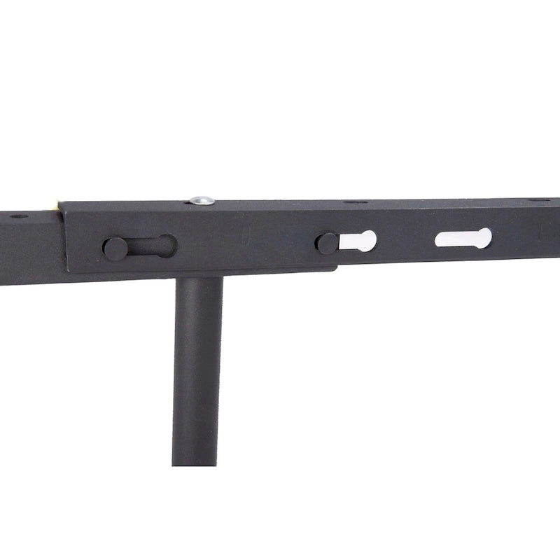 7-Leg Heavy Duty Queen Bed Frame with Center Support & Locking Wheel