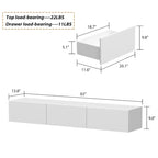 Floating TV Stand Wall Mounted with LEDsTV Stand Floating TV Cabinet