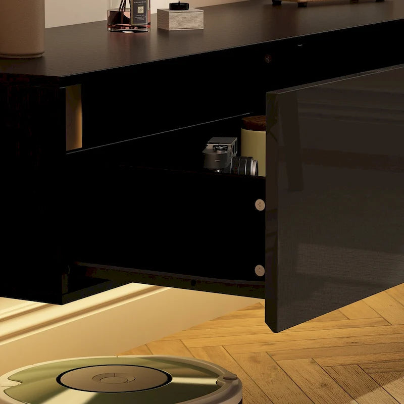 Floating TV Stand Wall Mounted with LEDsTV Stand Floating TV Cabinet