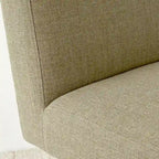 Linen Mid Century Modern Dining Chair