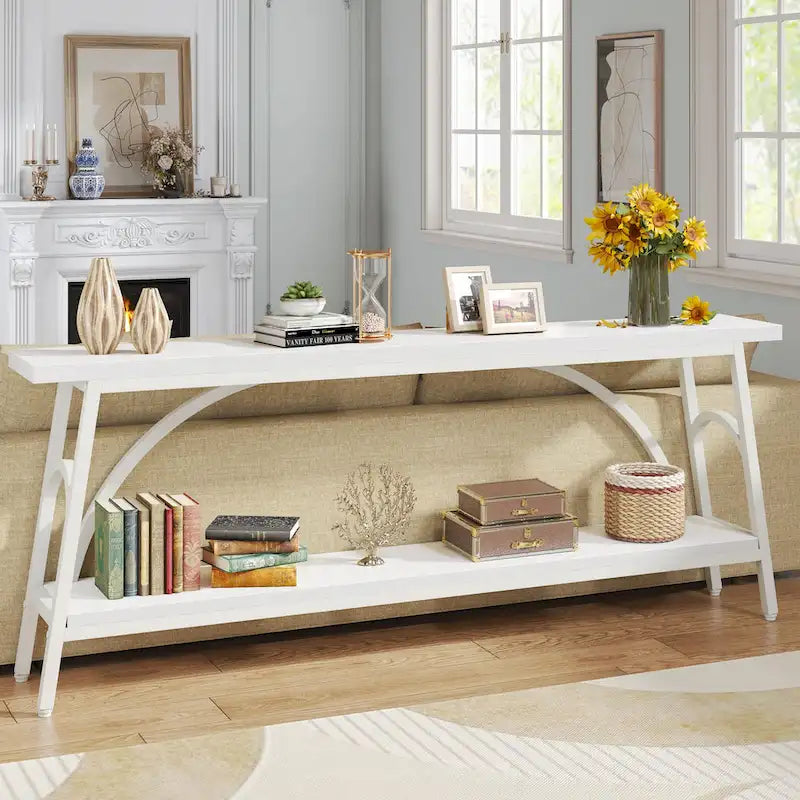Console Table Behind Sofa Couch,Narrow Long Sofa Table,Hallway Accent Tables for Entryway