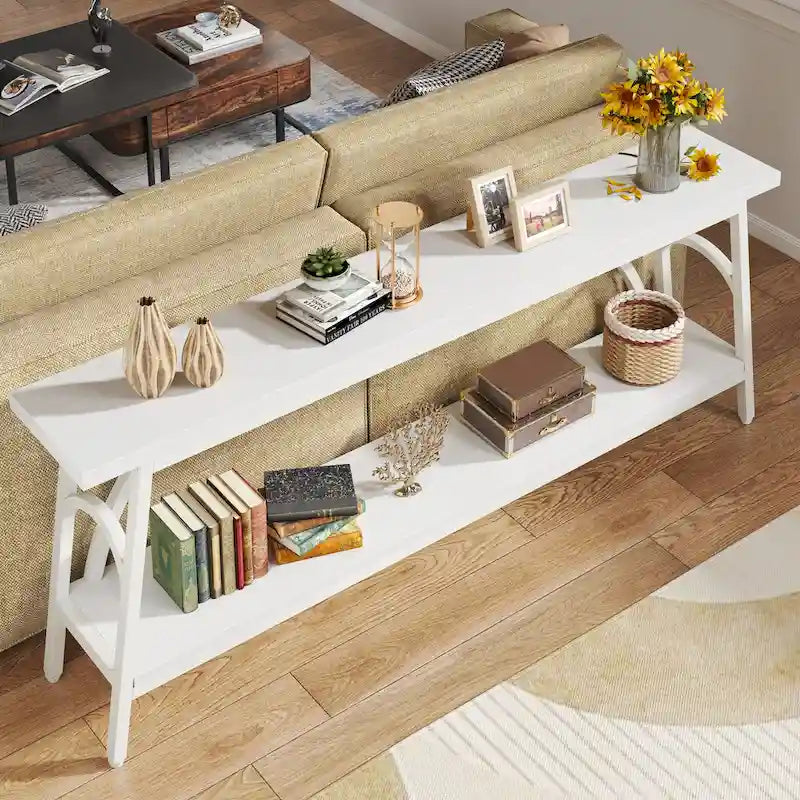 Console Table Behind Sofa Couch,Narrow Long Sofa Table,Hallway Accent Tables for Entryway