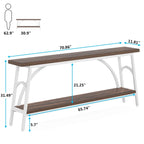 Console Table Behind Sofa Couch,Narrow Long Sofa Table,Hallway Accent Tables for Entryway