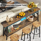 Console Table Behind Sofa Couch,Narrow Long Sofa Table,Hallway Accent Tables for Entryway